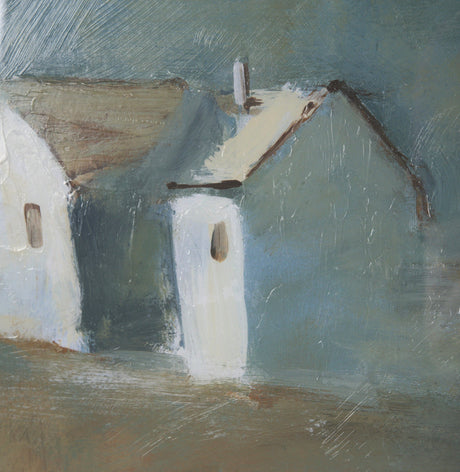 Structured View I by Mercana Studio a Hand Embellished Framed Art Print Matted under Glass by Mercana at Eve Furniture