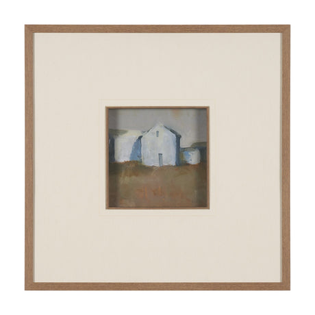 Structured View I by Mercana Studio a Hand Embellished Framed Art Print Matted under Glass by Mercana at Eve Furniture