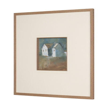 Structured View II by Mercana Studio a Hand Embellished Framed Art Print Matted under Glass by Mercana at Eve Furniture