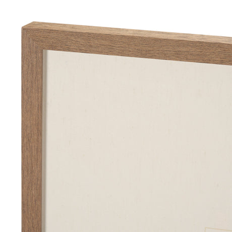 Structured View II by Mercana Studio a Hand Embellished Framed Art Print Matted under Glass by Mercana at Eve Furniture