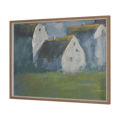 Structured View III by Mercana Studio a Hand Embellished Framed Art Print by Mercana at Eve Furniture