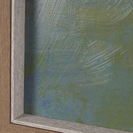 Structured View III by Mercana Studio a Hand Embellished Framed Art Print by Mercana at Eve Furniture