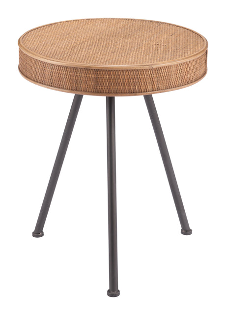 Stuart Side Table Natural by Zuomod at Eve Furniture