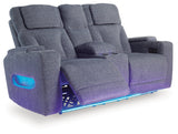 Studio Cave Steel Power Reclining Living Room Set by Ashley at Eve Furniture