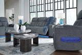 Studio Cave Steel Power Reclining Living Room Set by Ashley at Eve Furniture