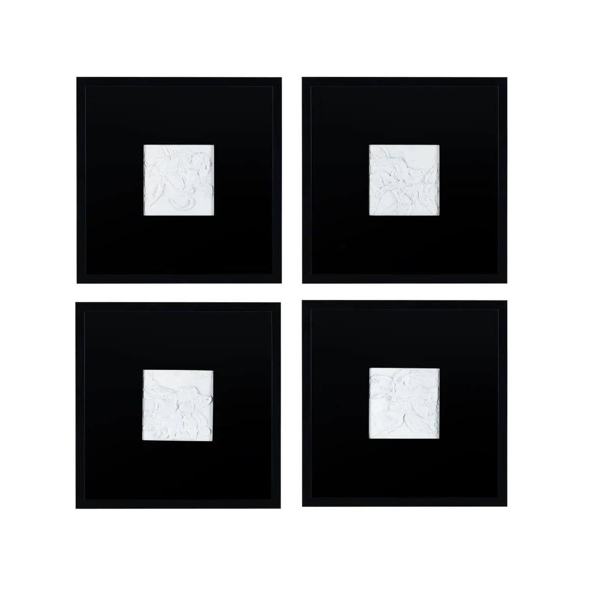 Study In Black And White Black/White Wall Art by Crestview at Eve Furniture