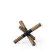 Stuhrling I (Small) 7L x 7W Brown Wood W/ Black Metal Jack by Mercana at Eve Furniture