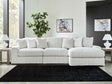Stupendous 3-Piece Sectional with RAF Chaise by Ashley at Eve Furniture