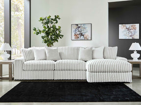 Stupendous 3-Piece Sectional with RAF Chaise by Ashley at Eve Furniture