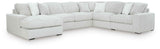 Stupendous 6-Piece Sectional with LAF Chaise by Ashley at Eve Furniture