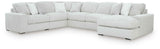 Stupendous 6-Piece Sectional with RAF Chaise by Ashley at Eve Furniture