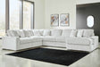 Stupendous 6-Piece Sectional with RAF Chaise by Ashley at Eve Furniture