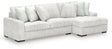 Stupendous Alloy 2-Piece Right Arm Facing Chaise Sectional by Ashley at Eve Furniture