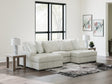 Stupendous Alloy 3-Piece Double Chaise Sectional by Ashley at Eve Furniture