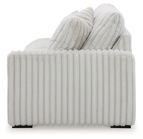 Stupendous Alloy 3-Piece Sectional and Oversized Chaise by Ashley at Eve Furniture