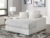 Stupendous Alloy 3-Piece Sectional and Oversized Chaise by Ashley at Eve Furniture
