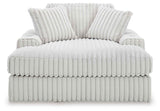 Stupendous Alloy 3-Piece Sectional and Oversized Chaise by Ashley at Eve Furniture