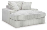Stupendous Alloy 3-Piece Sectional and Oversized Chaise by Ashley at Eve Furniture