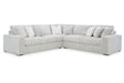 Stupendous Alloy 3-Piece Sectional by Ashley at Eve Furniture