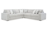 Stupendous Alloy 3-Piece Sectional by Ashley at Eve Furniture