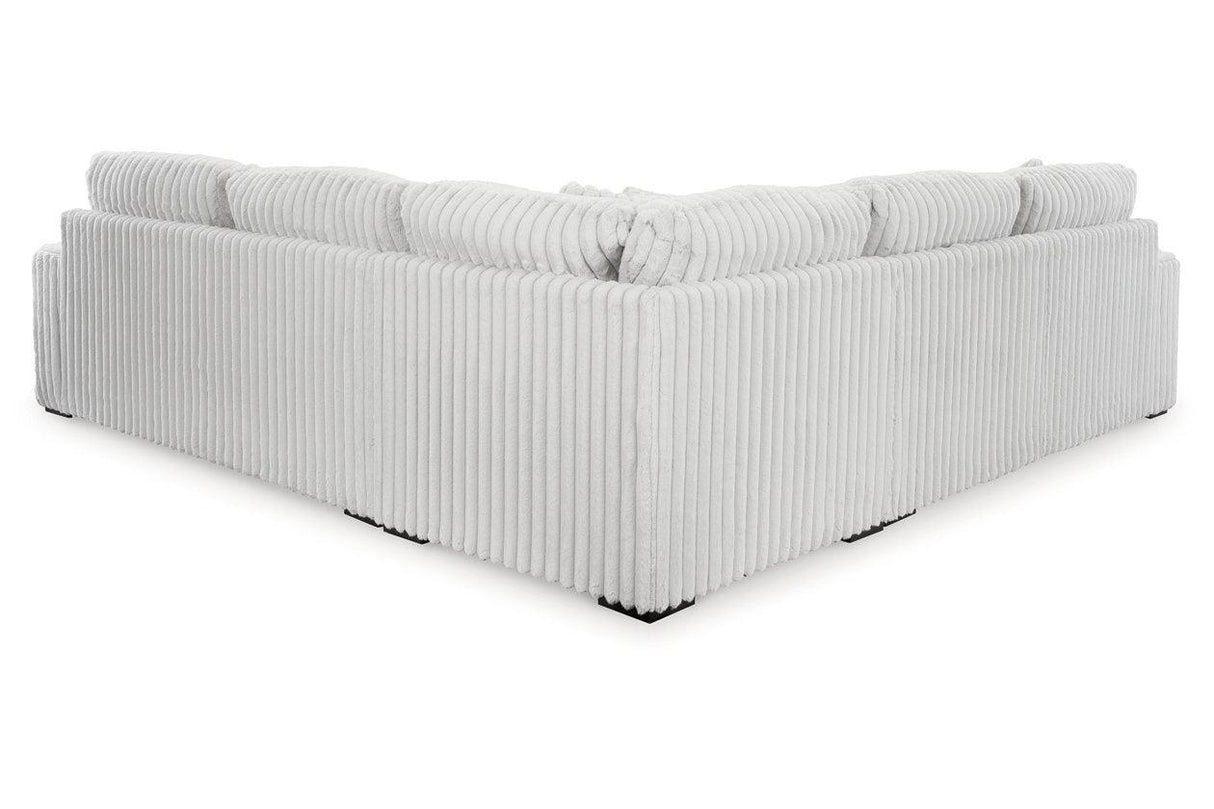 Stupendous Alloy 3-Piece Sectional by Ashley at Eve Furniture