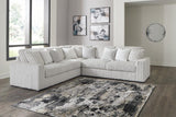 Stupendous Alloy 3-Piece Sectional by Ashley at Eve Furniture