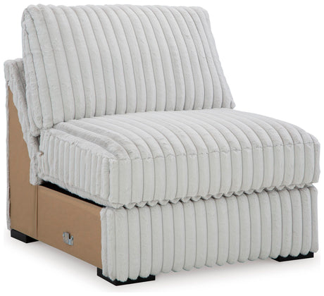 Stupendous Alloy 3-Piece Sectional Sofa by Ashley at Eve Furniture