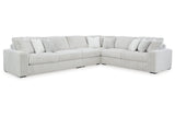 Stupendous Alloy 4-Piece Sectional by Ashley at Eve Furniture