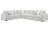 Stupendous Alloy 4-Piece Sectional by Ashley at Eve Furniture
