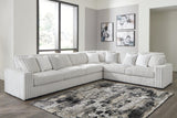 Stupendous Alloy 4-Piece Sectional by Ashley at Eve Furniture