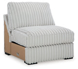 Stupendous Alloy 4-Piece Sectional with Ottoman by Ashley at Eve Furniture