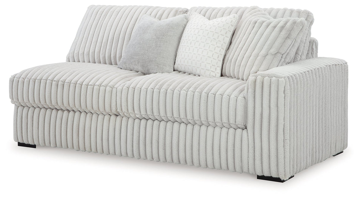 Stupendous Alloy 4-Piece Sectional with Ottoman by Ashley at Eve Furniture