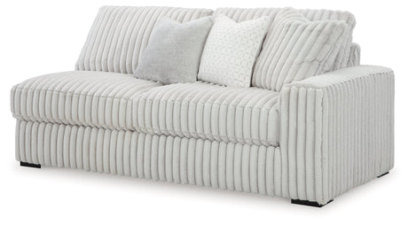 Stupendous Alloy 4-Piece Sectional with Ottoman by Ashley at Eve Furniture