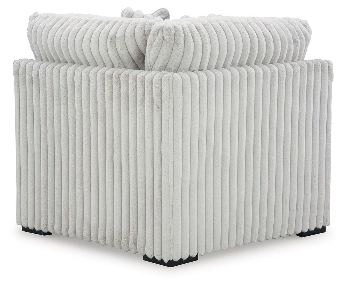 Stupendous Alloy 4-Piece Sectional with Ottoman by Ashley at Eve Furniture