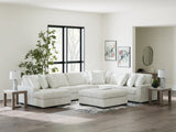 Stupendous Alloy 5-Piece Left Arm Facing Chaise Sectional by Ashley at Eve Furniture