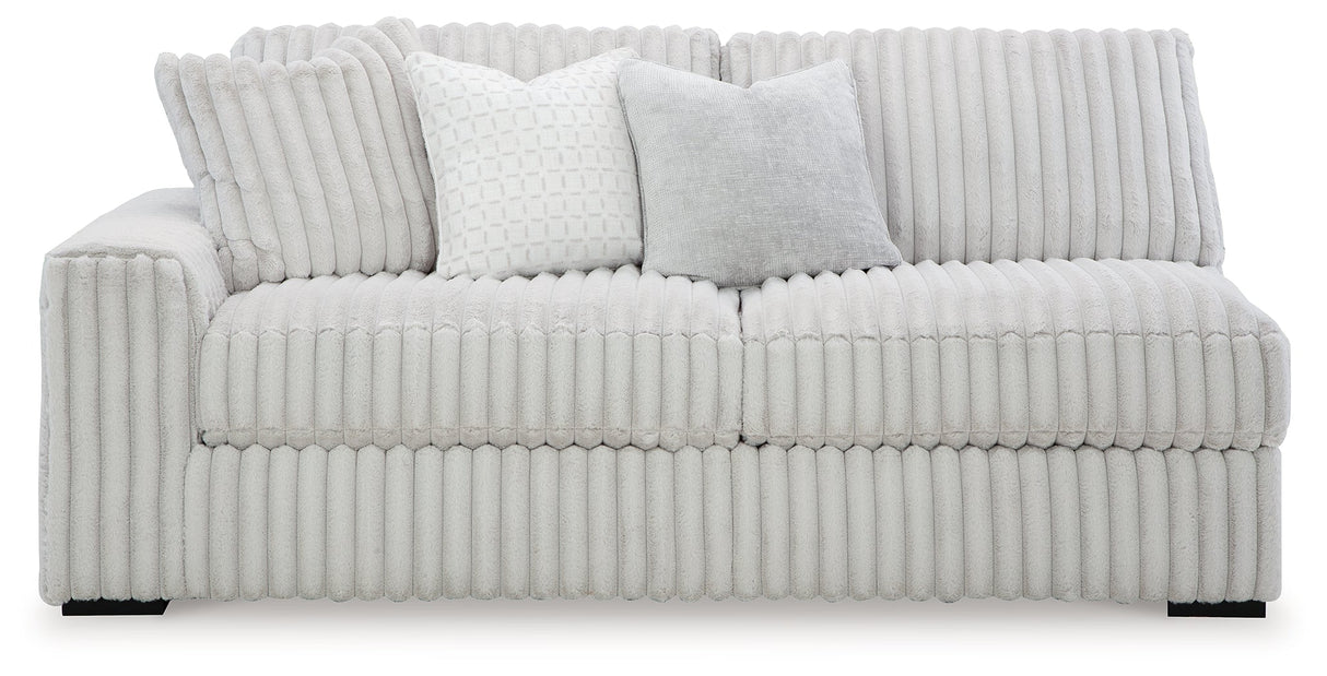 Stupendous Alloy 5-Piece Sectional with Ottoman by Ashley at Eve Furniture