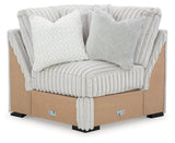 Stupendous Alloy 5-Piece Sectional with Ottoman by Ashley at Eve Furniture