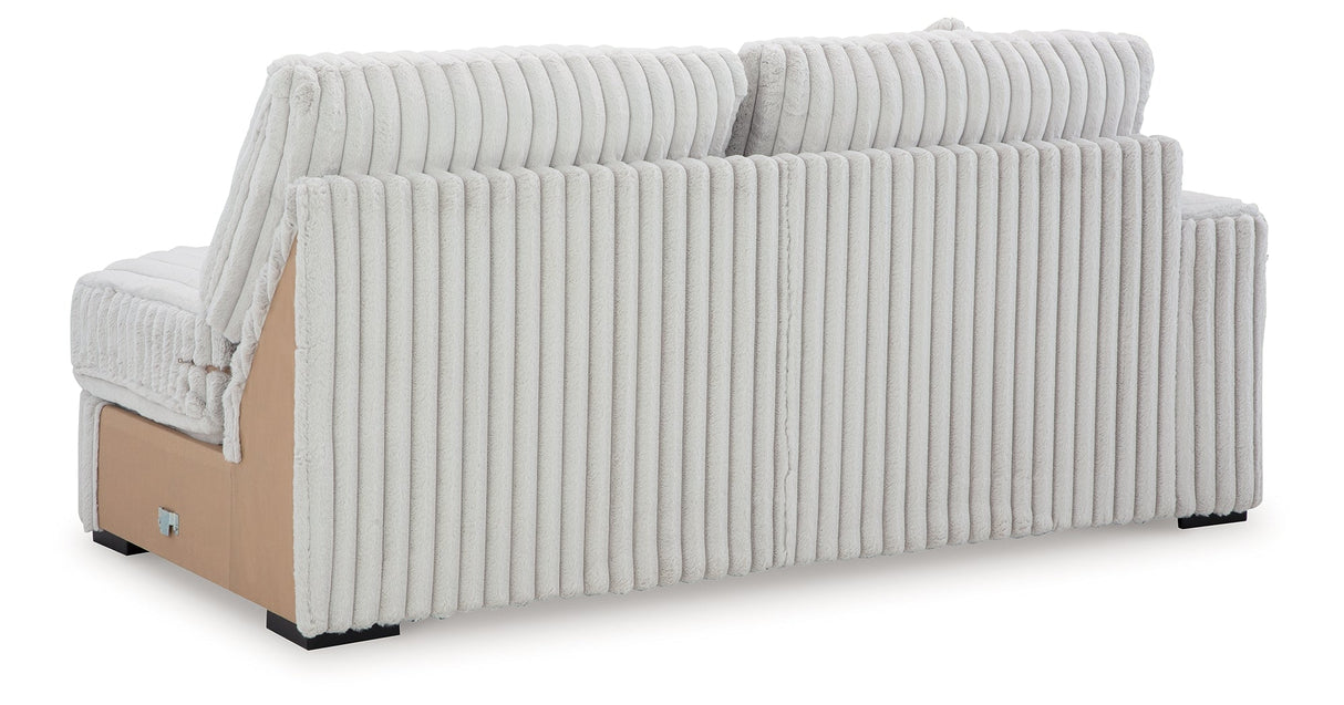 Stupendous Alloy 5-Piece Sectional with Ottoman by Ashley at Eve Furniture