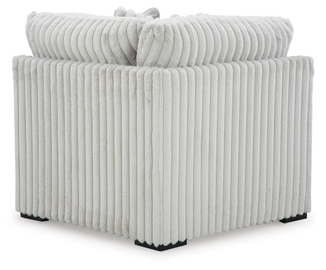 Stupendous Alloy 5-Piece Sectional with Ottoman by Ashley at Eve Furniture