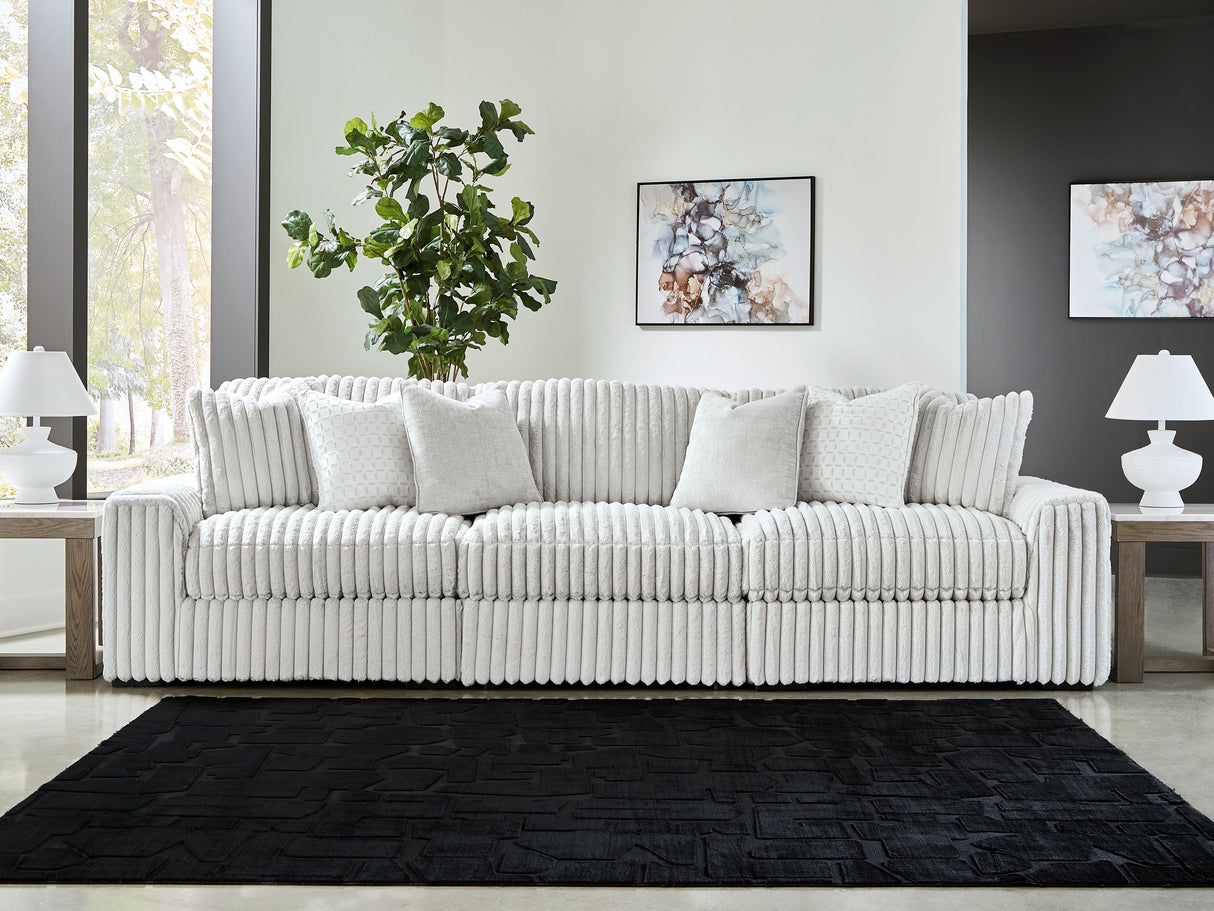 Stupendous Alloy Living Room Set by Ashley at Eve Furniture
