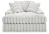 Stupendous Alloy Oversized Chaise by Ashley at Eve Furniture