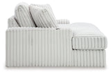 Stupendous Alloy Oversized Chaise by Ashley at Eve Furniture