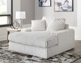 Stupendous Alloy Oversized Chaise by Ashley at Eve Furniture