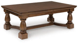 Sturlayne Brown Coffee Table and 2 End Tables by Ashley at Eve Furniture