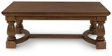 Sturlayne Brown Coffee Table and 2 End Tables by Ashley at Eve Furniture
