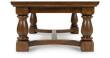 Sturlayne Brown Coffee Table and 2 End Tables by Ashley at Eve Furniture
