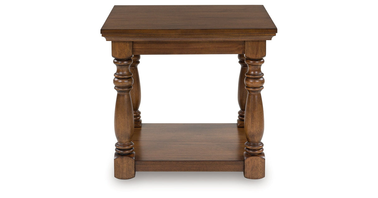Sturlayne Brown Coffee Table and 2 End Tables by Ashley at Eve Furniture