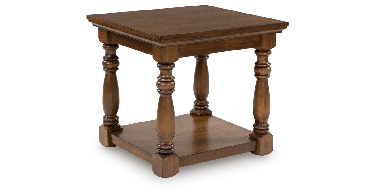 Sturlayne Brown Coffee Table and 2 End Tables by Ashley at Eve Furniture
