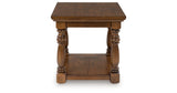 Sturlayne Brown Coffee Table and 2 End Tables by Ashley at Eve Furniture