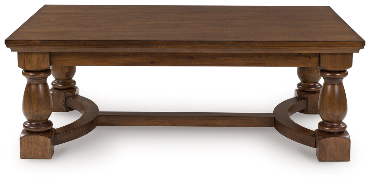 Sturlayne Brown Coffee Table by Ashley at Eve Furniture